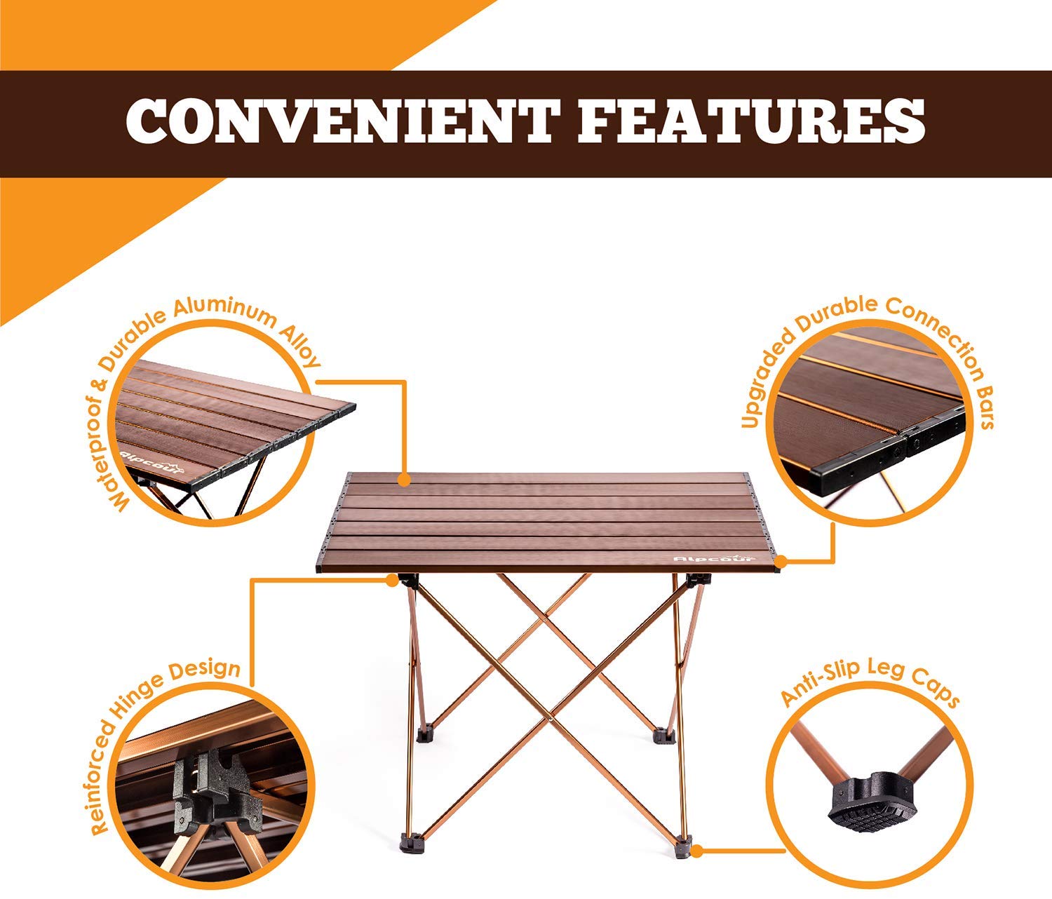 Alpcour Portable Camping Table – Alpcour