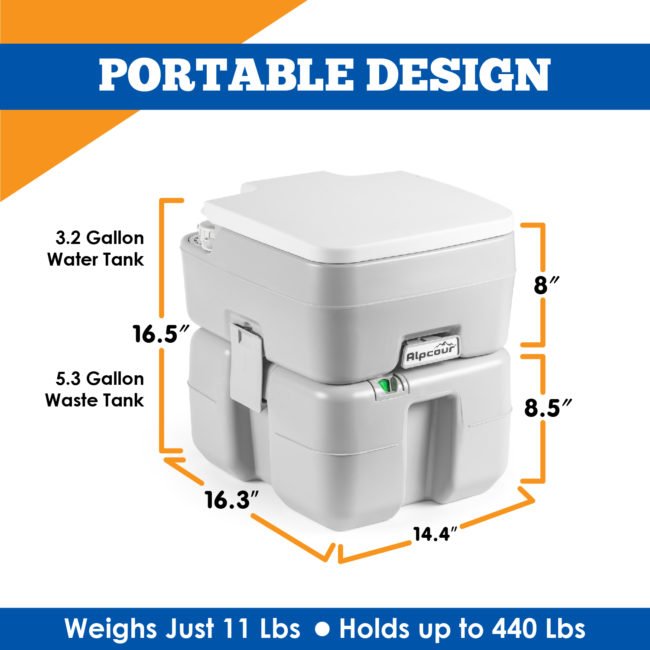 Alpcour Portable Toilet – Alpcour