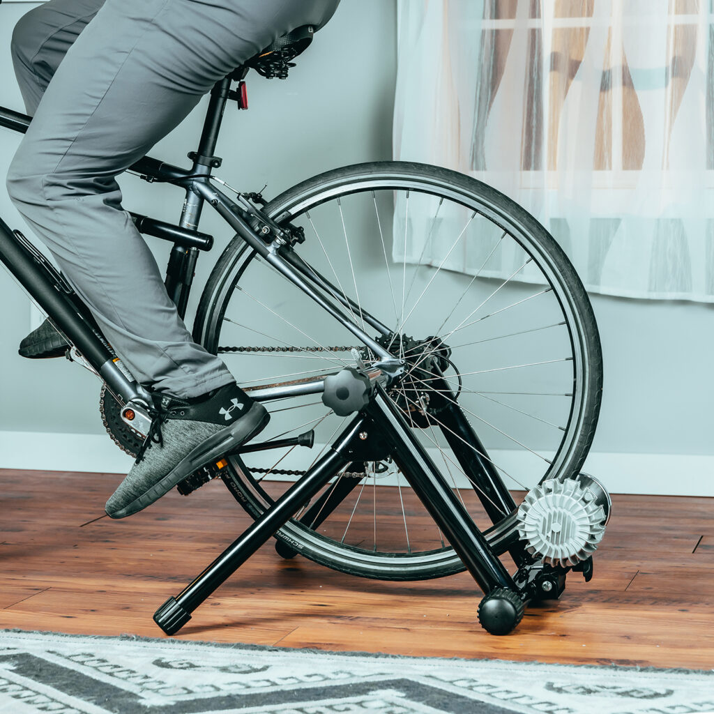 bike trainer stand fluid vs magnetic