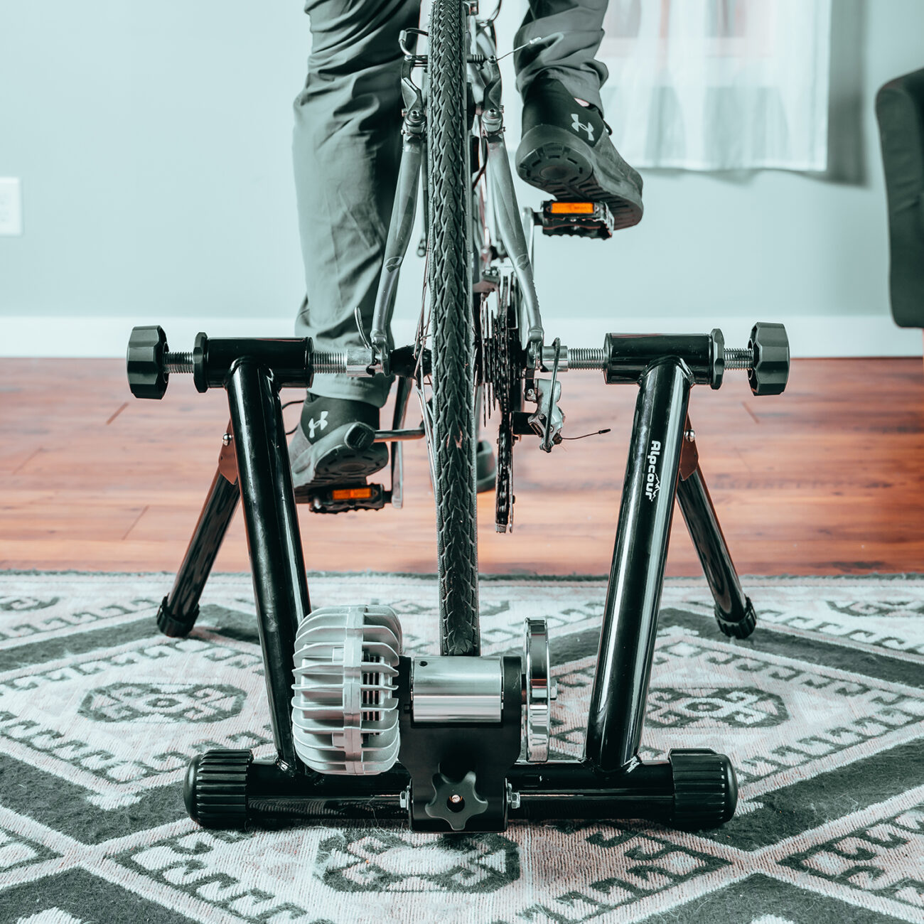 Fluid bike trainer stand deals