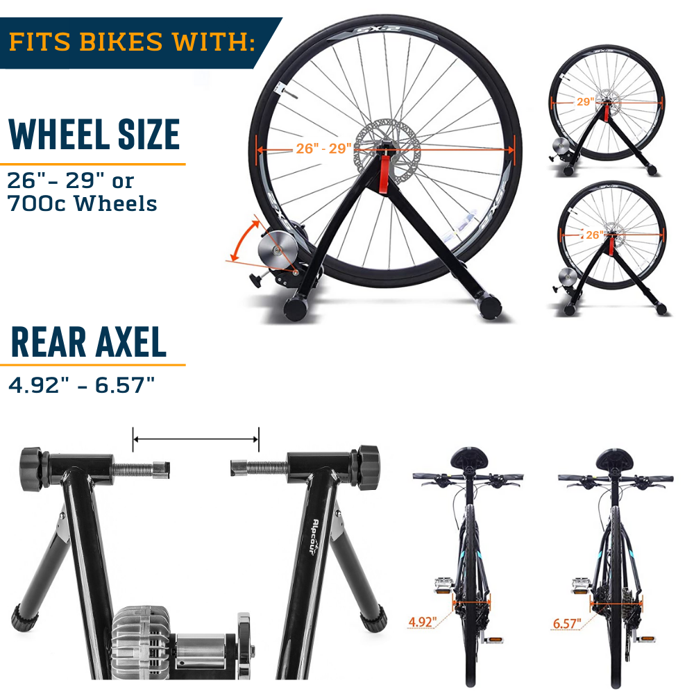 Bike Trainer Stand – Fluid Flywheel – Alpcour