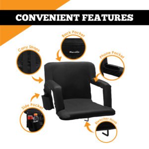 extra wide stadium seat