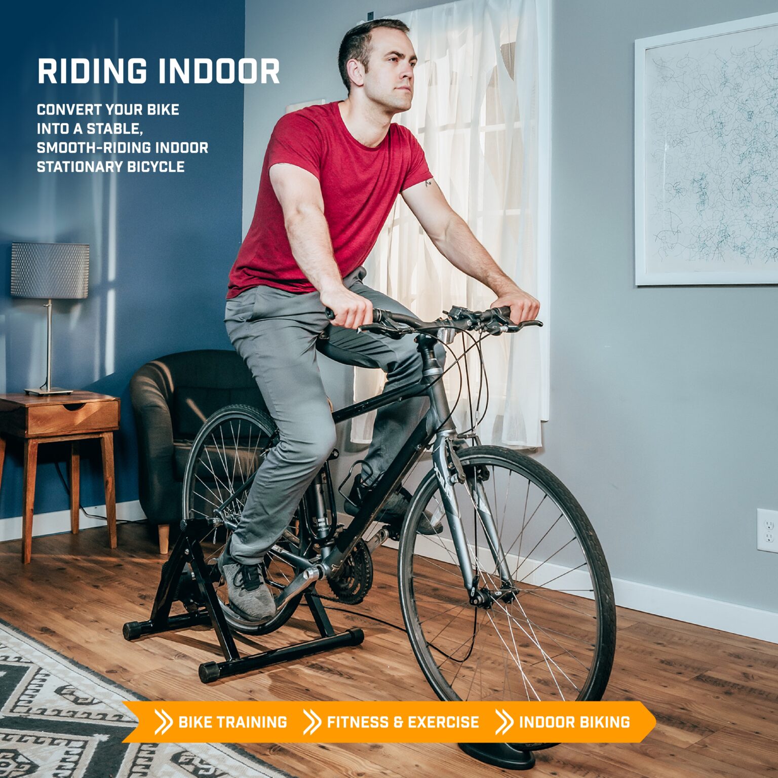 Bike Trainer Stand Flywheel Alpcour