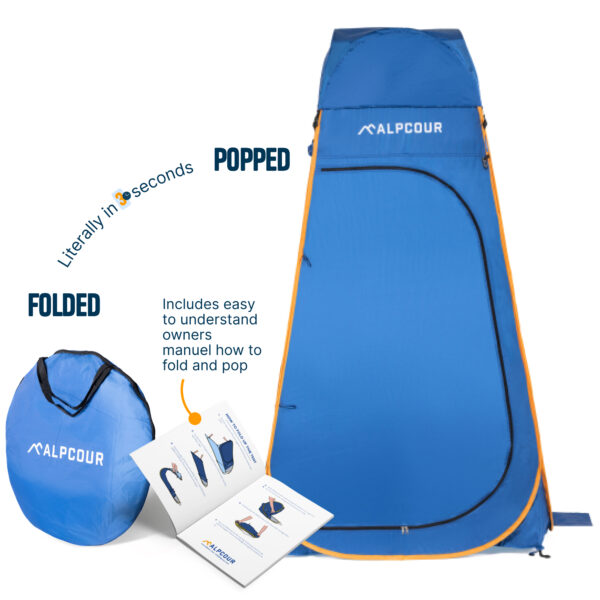 Portable Pop Up Tent with Multiple Features – Alpcour