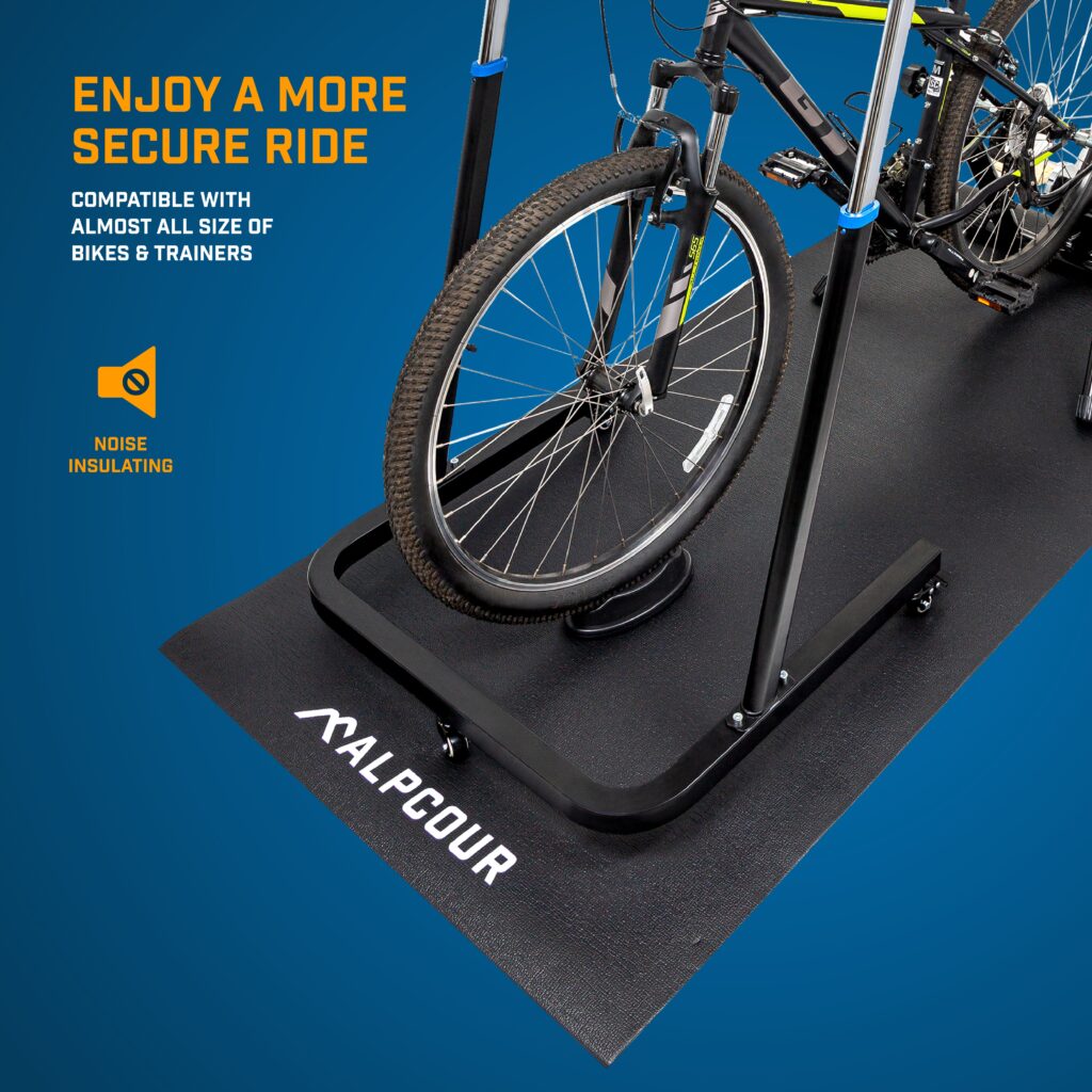 Bike Trainer Mat 36”x78” Alpcour