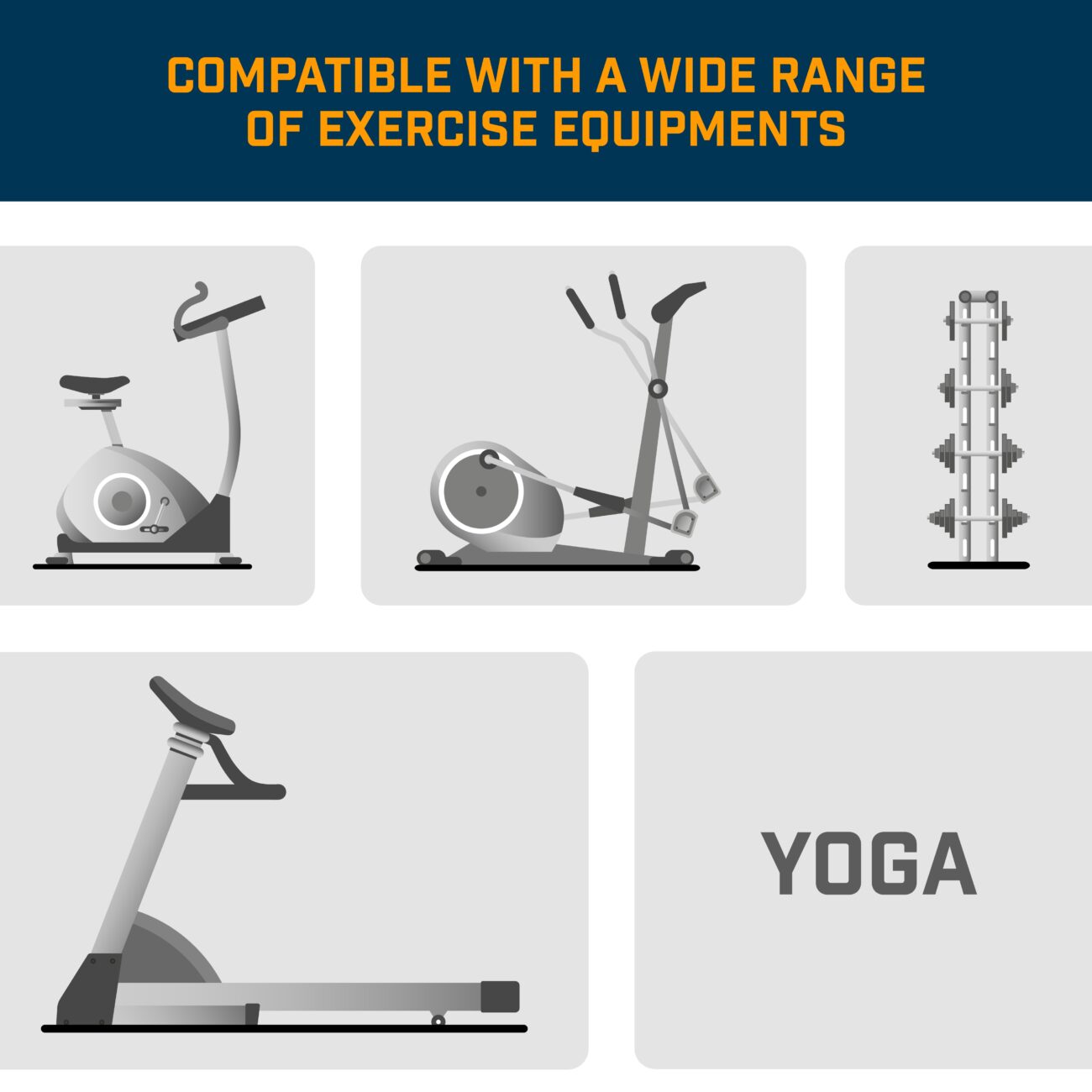 Bike Trainer Mat 36”x78” Alpcour