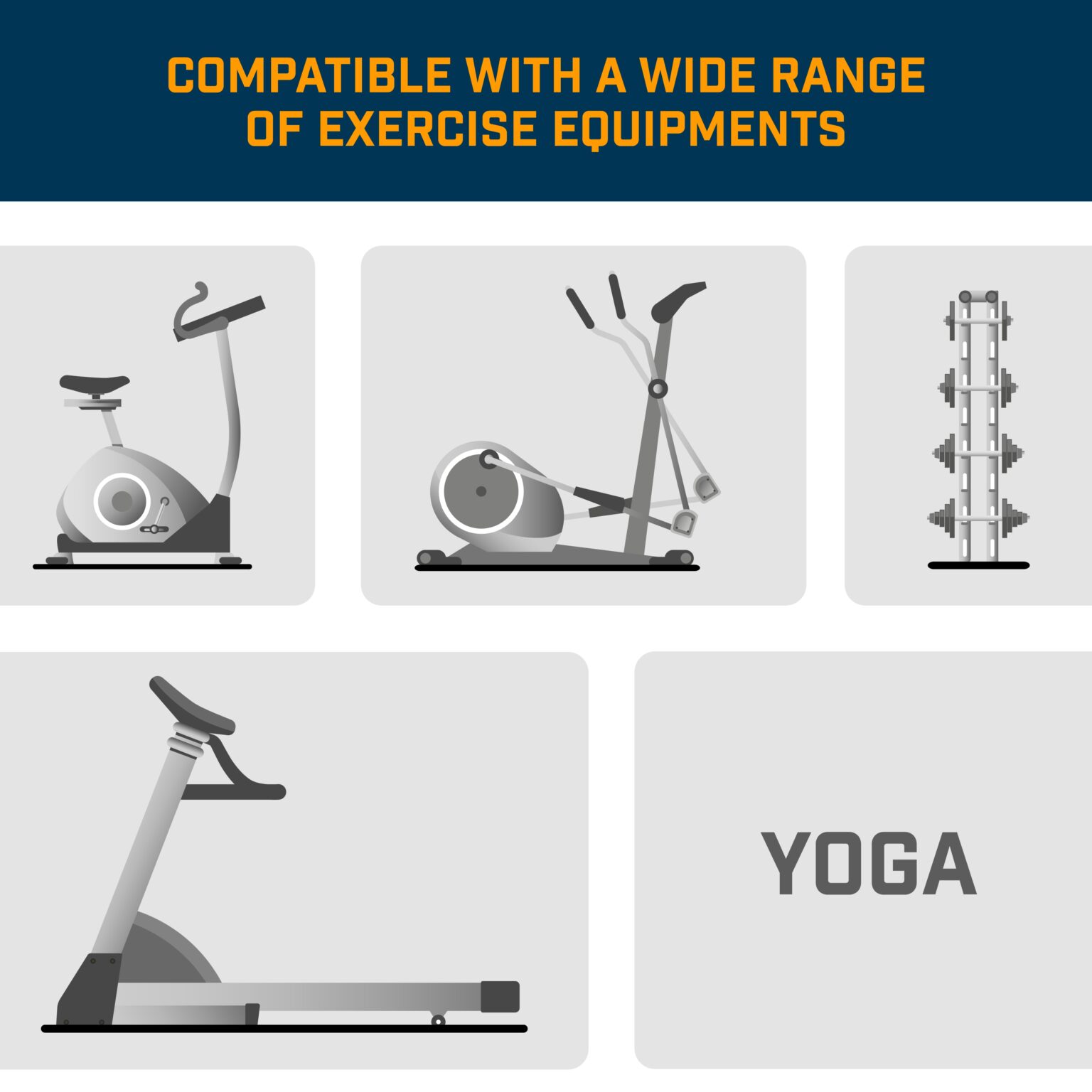 Bike Trainer Mat 36”x78” Alpcour